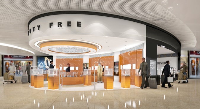 Redesign of Duty Free Shops, Departure and Arrivals